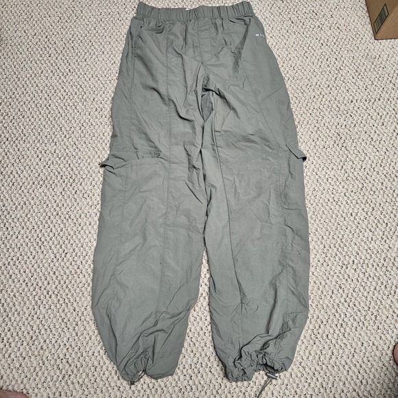 Wilo The Label Pants - WILO the Label Nylon Green Parachute Jogger Pants‎ Lightweight Women's Size XS